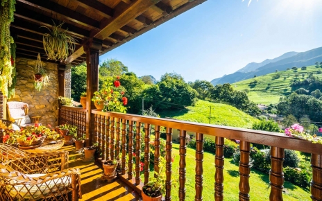 Magníficas vistas desde el balcón